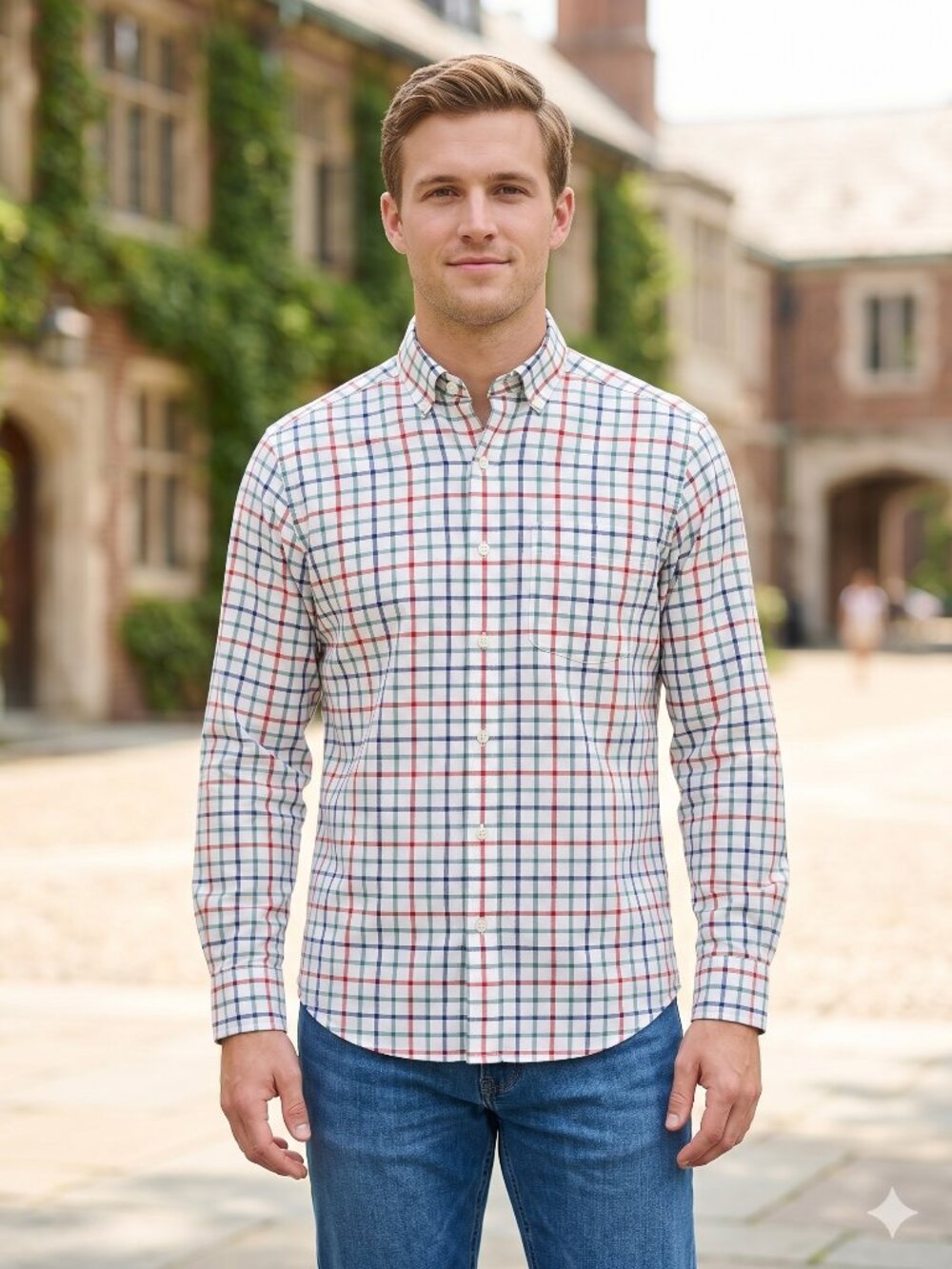 Vineyard Vines Plaid Murray‎ Button-Down Shirt
